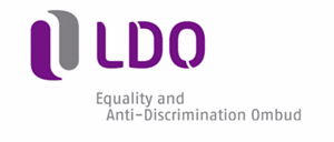 Logo: Defensoría de Igualdad y no Discriminación de Noruega (LDO)