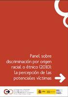 Panel sobre discriminación por origen racial o étnico (2010): la percepción de las potenciales víctimas